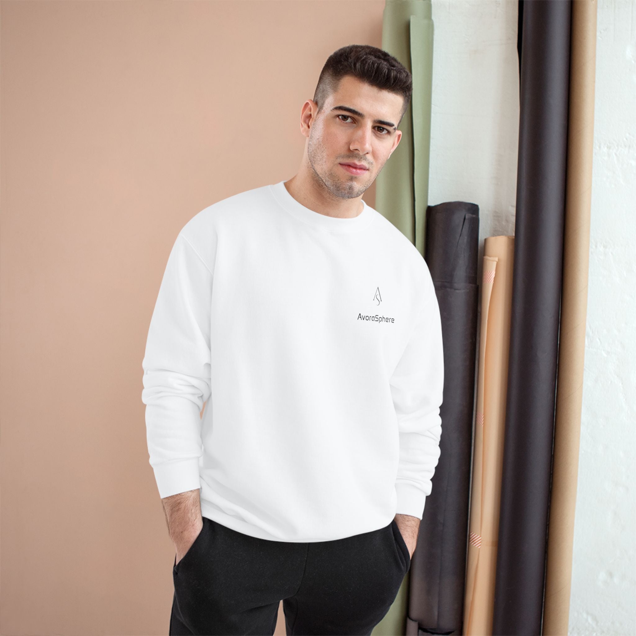 Simple Luxury Sweatshirt — Champion Inspired Cozy Minimalist Crewneck