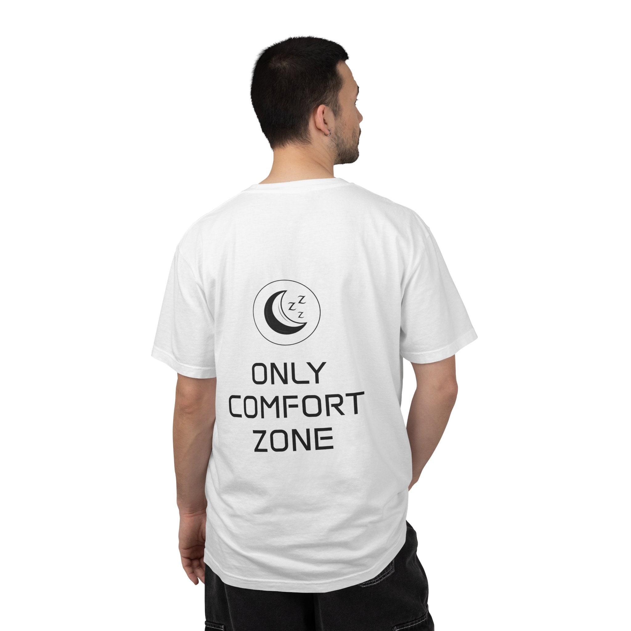 Only Comfort Zone T-Shirt — Relaxed Sleep Moon Graphic Tee