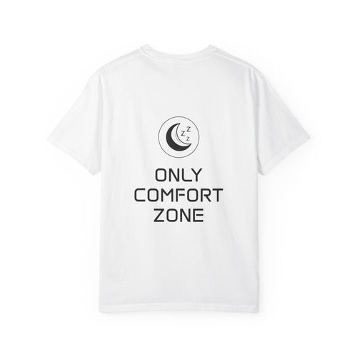 Only Comfort Zone T-Shirt — Relaxed Sleep Moon Graphic Tee